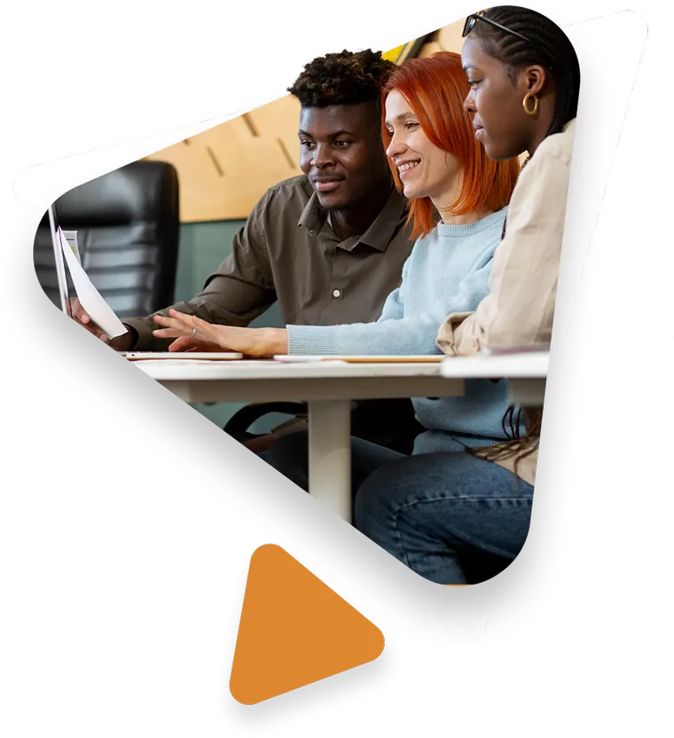 Trifokal Space team collaborating on an IT solution